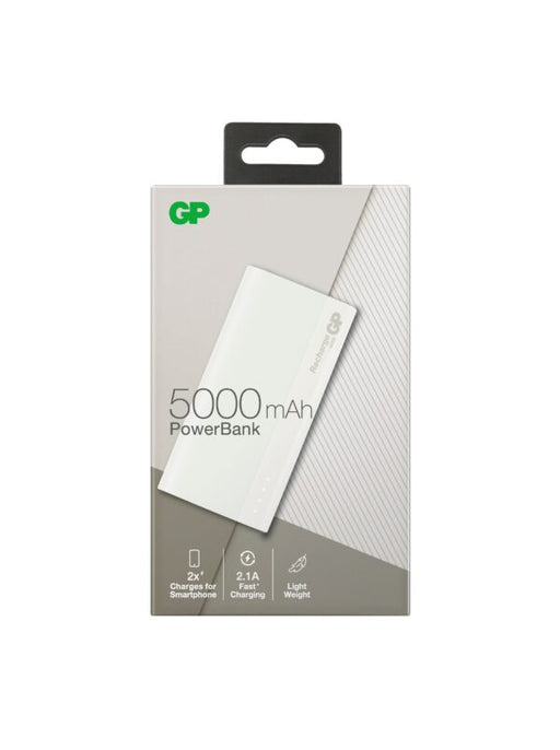 GP BATTERIES - GP PowerBank Mobile Charger B05A 5000MAH White