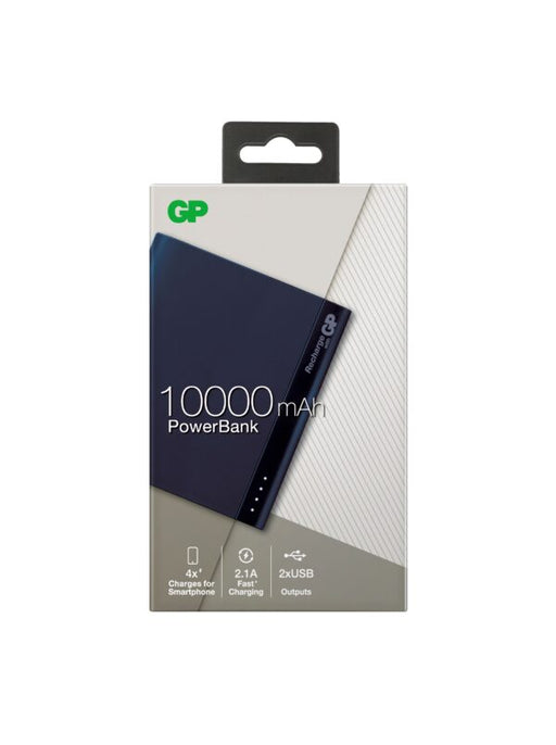 GP BATTERIES - GP PowerBank Mobile Charger B10A 10000MAH Blue