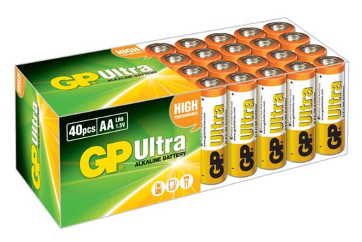 GP BATTERIES - GP AA Battery Ultra Alkaline 40PK
