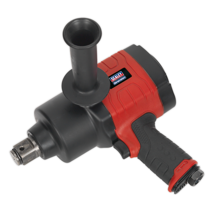 Sealey - GSA6005 Air Impact Wrench 1"Sq Drive Twin Hammer Air Power Tools Sealey - Sparks Warehouse