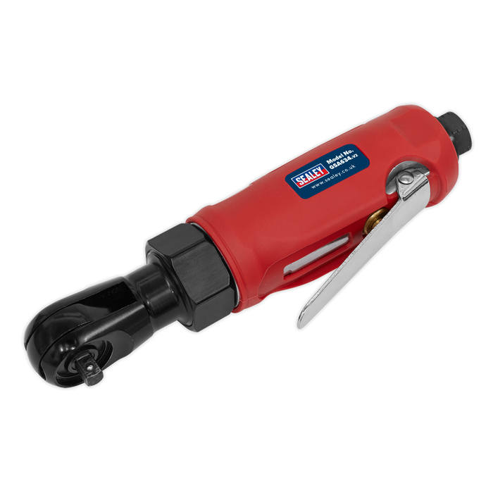 Sealey - GSA634 Compact Air Ratchet Wrench 1/4"Sq Drive Air Power Tools Sealey - Sparks Warehouse