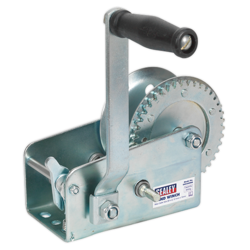 Sealey - GWE2000M Geared Hand Winch 900kg Capacity Janitorial / Garden & Leisure Sealey - Sparks Warehouse