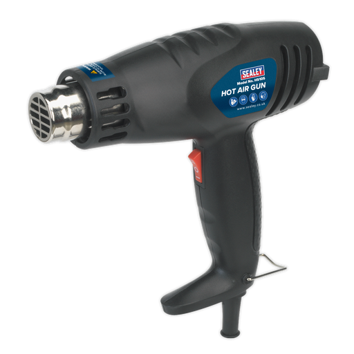 Sealey - HS105 Hot Air Gun 1600W 2-Speed 375°C/500°C Electric Power Tools Sealey - Sparks Warehouse