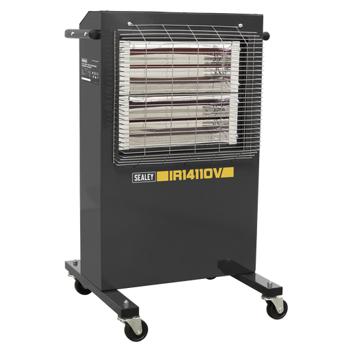 Sealey - IR14110V 1.2/2.4kW 110V Infrared Cabinet Heater Heating & Cooling Sealey - Sparks Warehouse