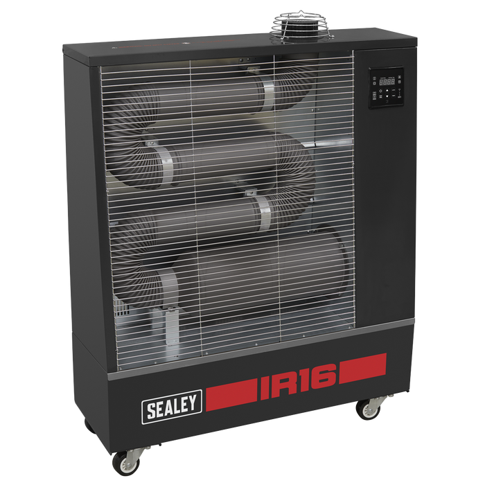 Sealey - IR16 16kW Industrial Infrared Diesel Heater Heating & Cooling Sealey - Sparks Warehouse
