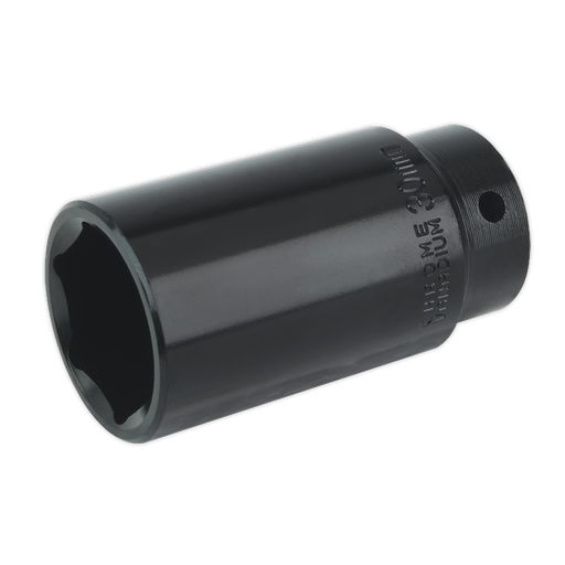 Sealey - IS1230D Impact Socket 30mm Deep 1/2"Sq Drive Hand Tools Sealey - Sparks Warehouse