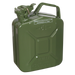 Sealey - JC5MG Jerry Can 5ltr - Green Lubrication Sealey - Sparks Warehouse