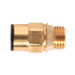 Sealey - JGBC814 Brass SuperThread Straight Adaptor 8mm x 1/4"BSP Pack of 2 (John Guest Speedfit® - RM10812) Consumables Sealey - Sparks Warehouse