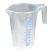 Sealey - JT1000 Measuring Jug Translucent 1ltr Lubrication Sealey - Sparks Warehouse