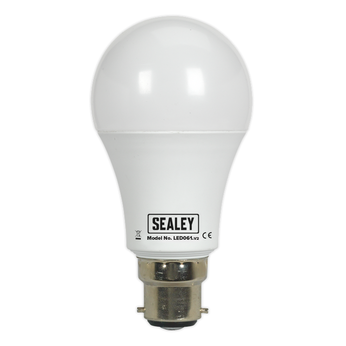 Sealey - LED061 Bulb 9W/230V SMD LED 6500K B22 Bayonet Cap - White Light Consumables Sealey - Sparks Warehouse