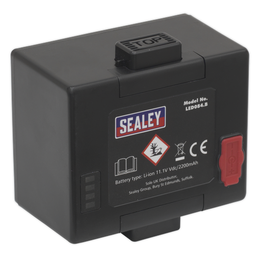 Sealey - LED084B Rechargeable Battery for LED084 Lighting & Power Sealey - Sparks Warehouse