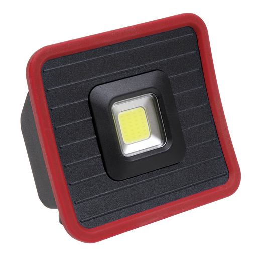 Sealey - LED1000PB 10W COB LED Rechargeable Pocket Floodlight with Power Bank Lighting & Power Sealey - Sparks Warehouse