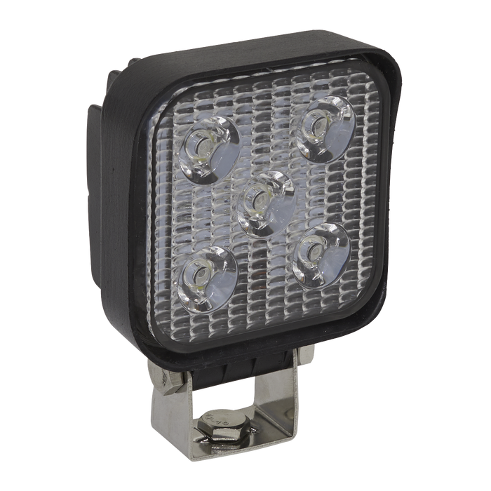 Sealey - LED2S Mini Square Work Light with Mounting Bracket 15W LED Lighting & Power Sealey - Sparks Warehouse