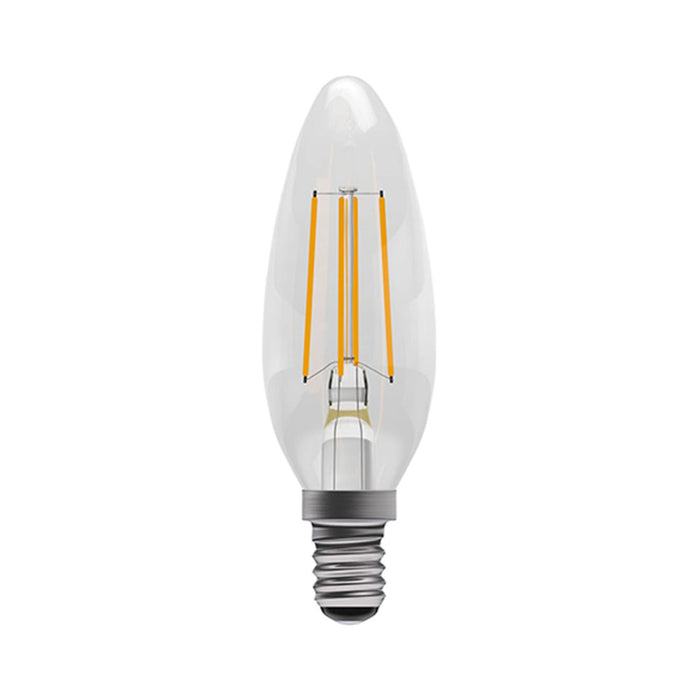 Bell 60116 Dimmable 4W LED SES Small Edison Screw E14 Candle Cool White 4000K
  470lm  Light Bulb