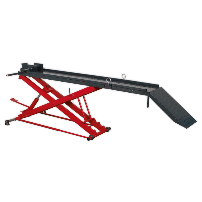 Sealey - MC550 Motorcycle Lift 450kg Capacity Hydraulic Motorcycle Tools Sealey - Sparks Warehouse