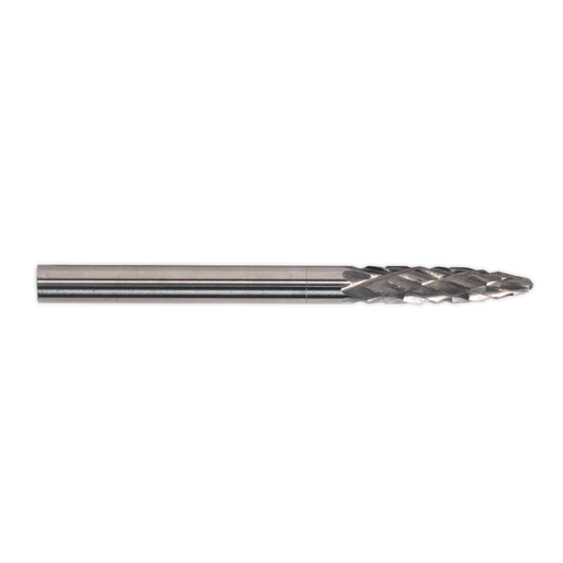 Sealey - MCB006 Micro Carbide Burr Ball Nosed Tree Pack of 3 Consumables Sealey - Sparks Warehouse