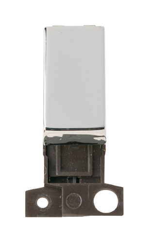 Scolmore MD028CH - 10AX Intermediate Ingot Switch - Chrome MiniGrid Scolmore - Sparks Warehouse