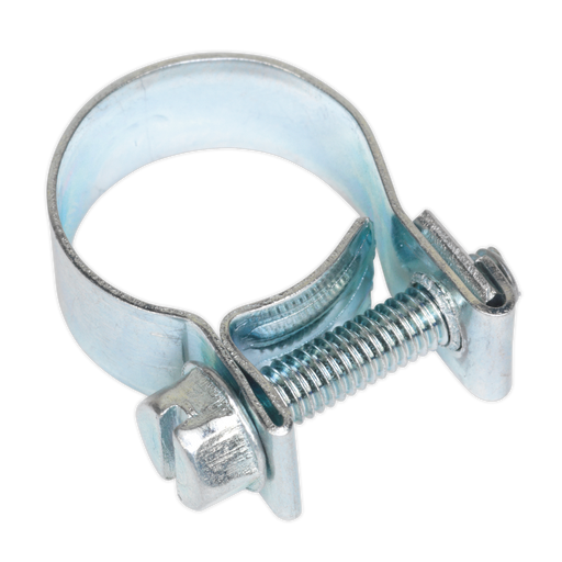 Sealey - MHC1517 Mini Hose Clip Ø15-17mm Pack of 20 Consumables Sealey - Sparks Warehouse