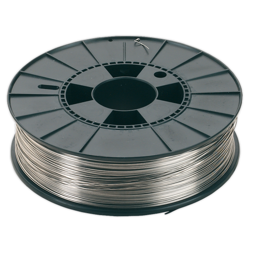 Sealey - MIG/5K/SS08 Stainless Steel MIG Wire 5kg 0.8mm 308(S)93 Grade Consumables Sealey - Sparks Warehouse