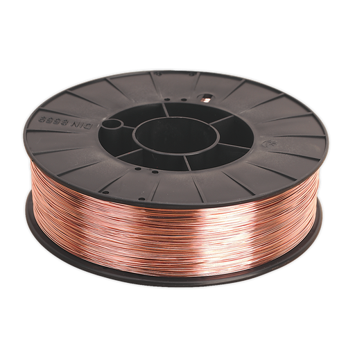 Sealey - MIG/777708 Mild Steel MIG Wire 5kg Ø0.8mm A18 Grade Consumables Sealey - Sparks Warehouse