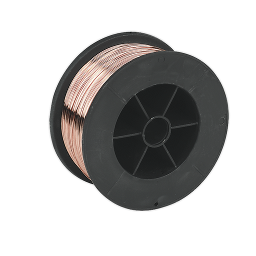 Sealey - MIG/7K06 Mild Steel MIG Wire 0.7kg Ø0.6mm A18 Grade Consumables Sealey - Sparks Warehouse