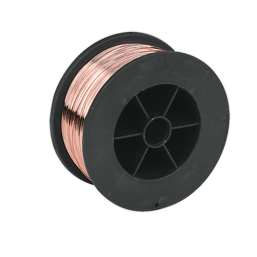 Sealey - MIG/7K08 Mild Steel MIG Wire 0.7kg Ø0.8mm A18 Grade Consumables Sealey - Sparks Warehouse