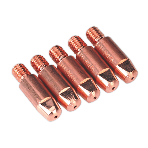 Sealey - MIG918 Contact Tip 1mm MB25/36 Pack of 5 Consumables Sealey - Sparks Warehouse