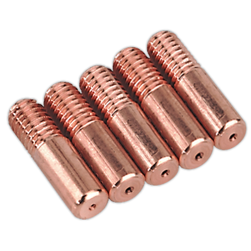 Sealey - MIG951 Contact Tip 0.6mm TB14 Pack of 5 Consumables Sealey - Sparks Warehouse