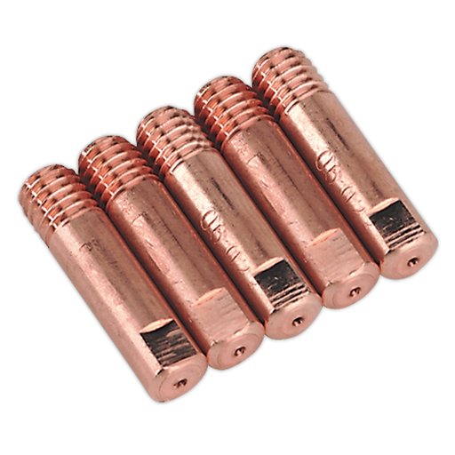 Sealey - MIG956 Contact Tip 0.6mm MB15 Pack of 5 Consumables Sealey - Sparks Warehouse