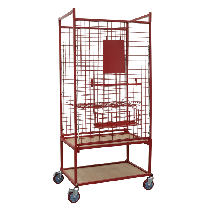 Sealey - MK70 Professional Car Parts Trolley Bodyshop Sealey - Sparks Warehouse