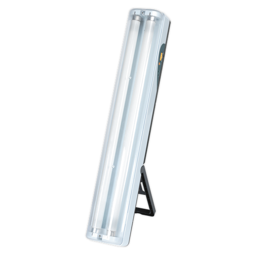 Sealey ML18/36 - Rechargeable Fluorescent Floor Light 2 x 20W Lighting & Power Sealey - Sparks Warehouse