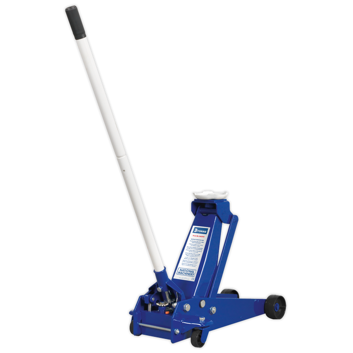 Sealey NA3010 - Trolley Jack 3tonne Standard Chassis Jacking & Lifting Sealey - Sparks Warehouse