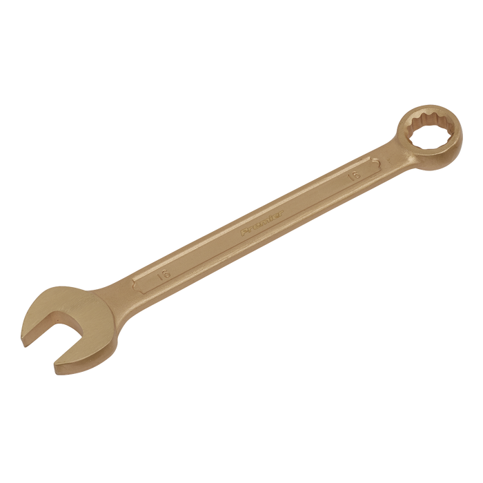 Sealey - NS007 Combination Spanner 16mm Non-Sparking Hand Tools Sealey - Sparks Warehouse