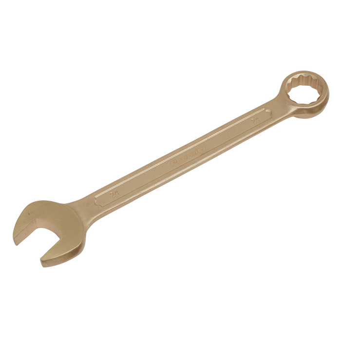 Sealey - NS011 Combination Spanner 24mm Non-Sparking Hand Tools Sealey - Sparks Warehouse