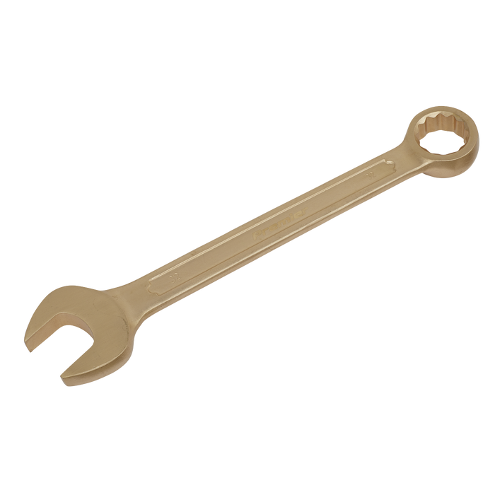 Sealey - NS014 Combination Spanner 32mm Non-Sparking Hand Tools Sealey - Sparks Warehouse