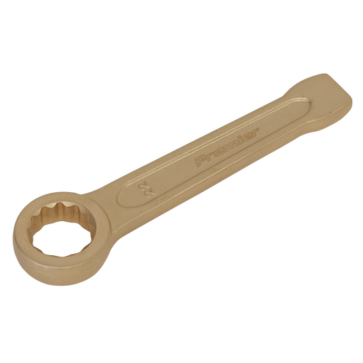 Sealey - NS028 Slogging Spanner Ring End 22mm Non-Sparking Hand Tools Sealey - Sparks Warehouse
