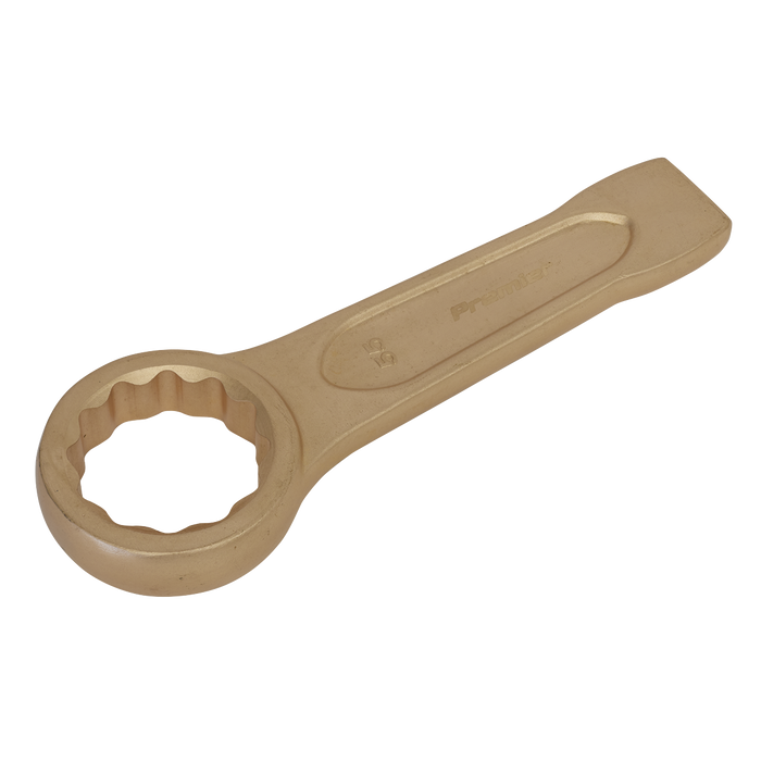 Sealey - NS037 Slogging Spanner Ring End 55mm Non-Sparking Hand Tools Sealey - Sparks Warehouse