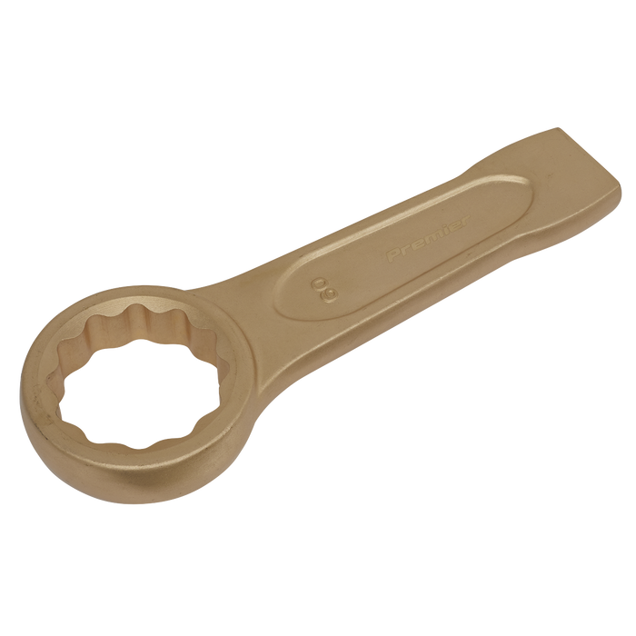 Sealey - NS038 Slogging Spanner Ring End 60mm Non-Sparking Hand Tools Sealey - Sparks Warehouse