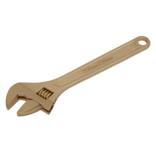 Sealey - NS067 Adjustable Wrench 250mm Non-Sparking Hand Tools Sealey - Sparks Warehouse