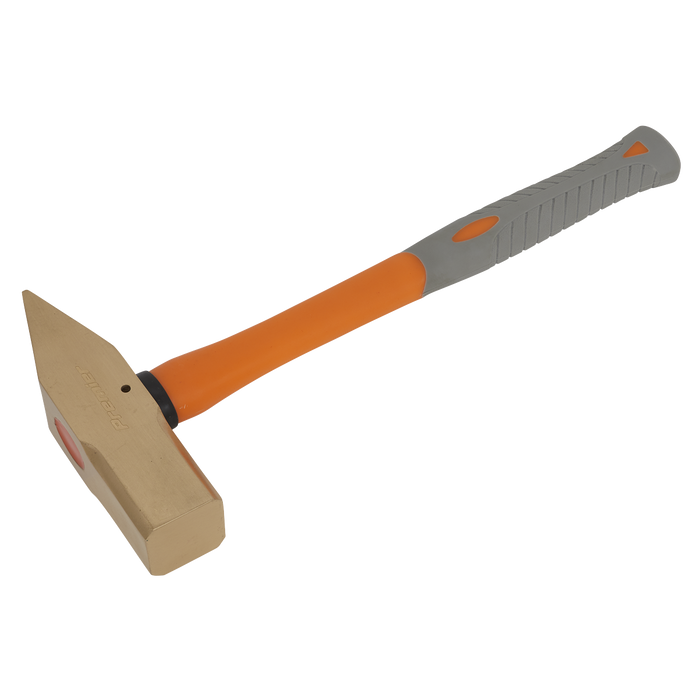 Sealey - NS080 Cross Pein Engineer's Hammer 4.4lb Non-Sparking Hand Tools Sealey - Sparks Warehouse