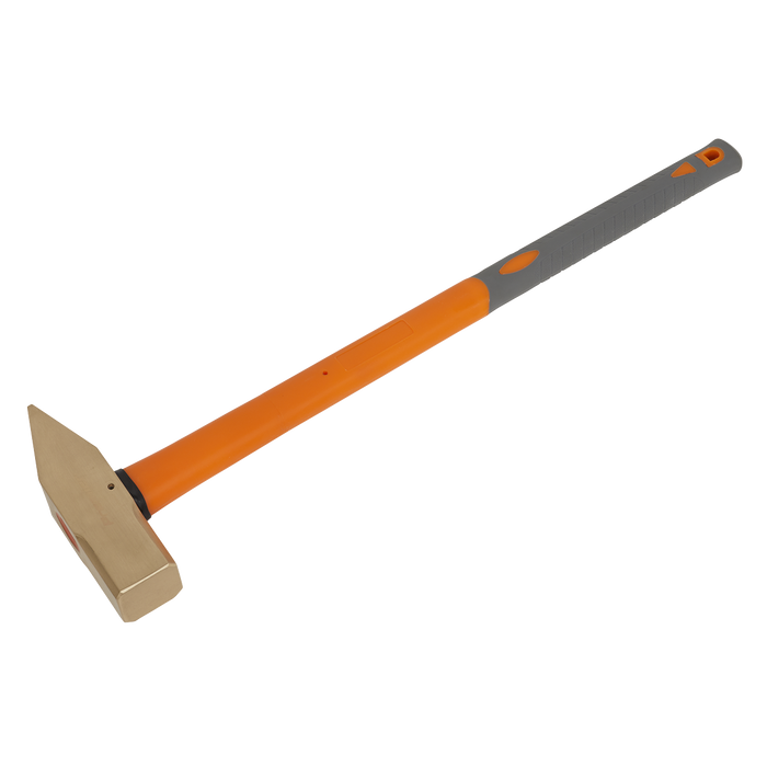 Sealey - NS081 Cross Pein Engineer's Hammer 6.6lb Non-Sparking Hand Tools Sealey - Sparks Warehouse