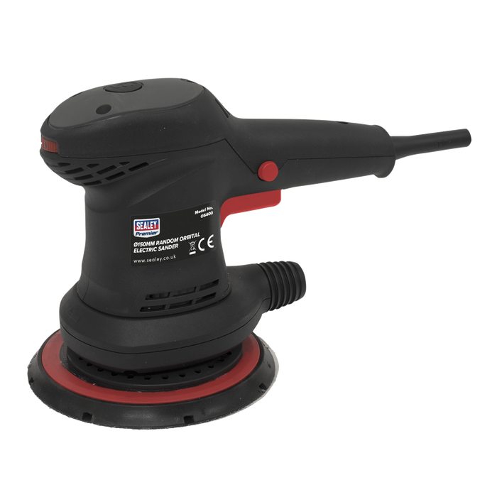 Sealey - Random Orbital Electric Sander Ø150mm 400W/230V Electric Power Tools Sealey - Sparks Warehouse