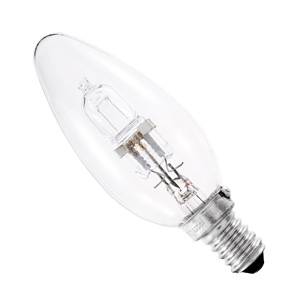 Candle 30w E14/SES 240v Osram Clear Energy Saving Halogen Light Bulb - Replaces 40w Standard - 35mm - DISCONTINUED