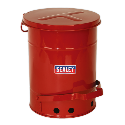 Sealey - OWC23 Oily Waste Can 22.7L Lubrication Sealey - Sparks Warehouse