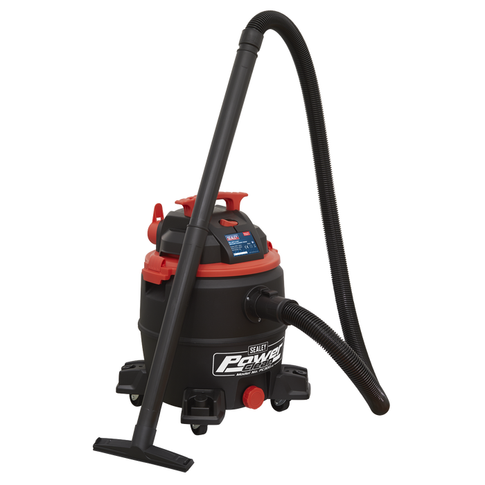 Sealey - PC300 Vacuum Cleaner Wet & Dry 30L 1400W/230V Janitorial, Material Handling & Leisure Sealey - Sparks Warehouse