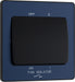 BG Evolve - PCDDB15B - Matt Blue (Black) Fan Isolator Switch, 10A Triple Pole BG - Evolve - Screwless Matt Blue BG - Sparks Warehouse