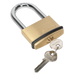 Sealey - PL203L Brass Body Padlock Long Shackle 60mm Storage & Workstations Sealey - Sparks Warehouse