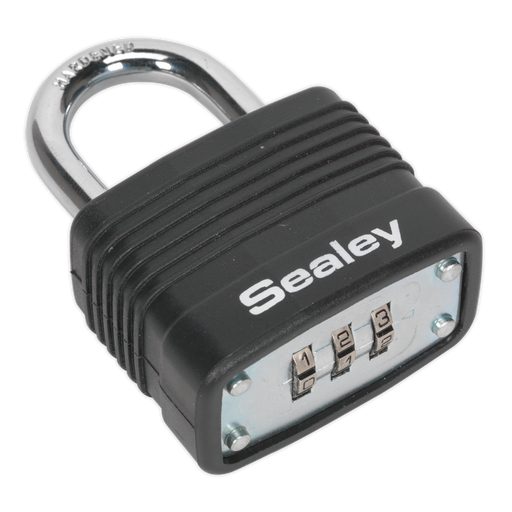 Sealey - PL301C Steel Body Combination Padlock 40mm Storage & Workstations Sealey - Sparks Warehouse