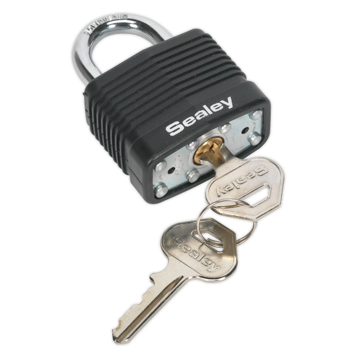 Sealey - PL301 Steel Body Padlock 40mm Storage & Workstations Sealey - Sparks Warehouse