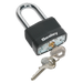 Sealey - PL302L Steel Body Padlock Long Shackle 50mm Storage & Workstations Sealey - Sparks Warehouse